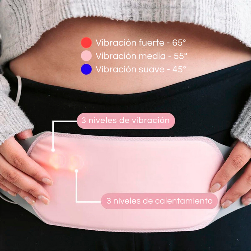 Cinta Comfort Menstrual™  - Cinta Térmica Masajeadora para Aliviar Cólicos